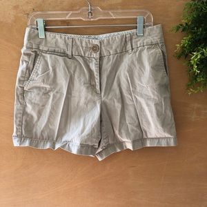 Loft tan shorts